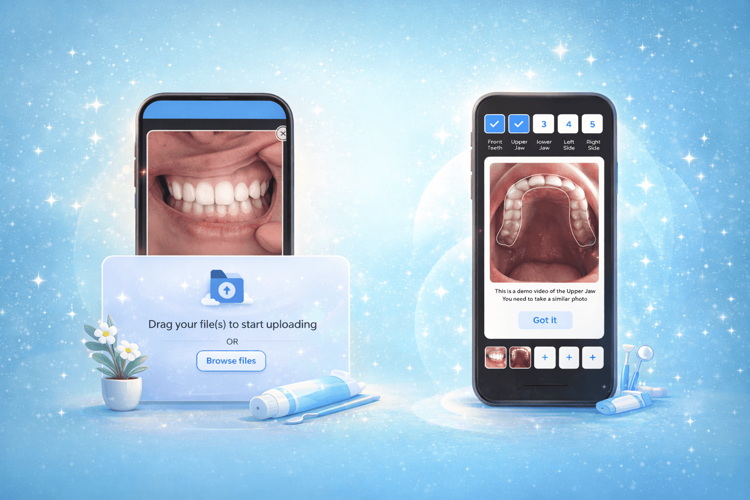 AI-powered oral scanning with Toothlens